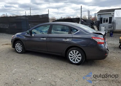 2015 Nissan Sentra S from USA, damaged, VIN 3N1AB7AP2FL695406